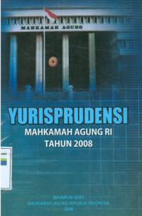 Image of Yurisprudensi mahkamah agung ri tahun 2008