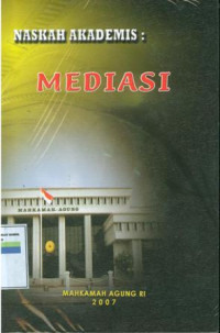 Image of Naskah Akademis : Mediasi