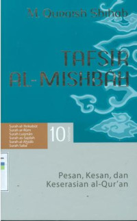 Image of Tafsir al-mishbah : pesan, kesan dan keserasian al-qur'an vol.10
