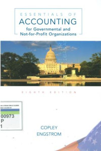 Image of Essential of accounting for governmental and not-for-profit organizations : 8th edition