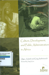 Image of Culture, Development, and public administration in africa