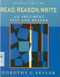 Image of Read, reason, write : an argument text and reader
