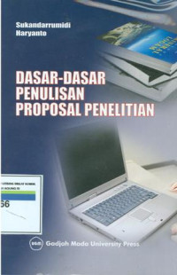 Image of Dasar - dasar penulisan proposal penelitian