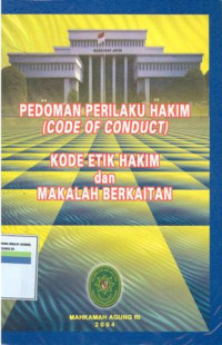 Image of Pedoman Perilaku Hakim (Code Of Conduct)