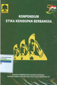 Image of Kompendium etika kehidupan berbangsa