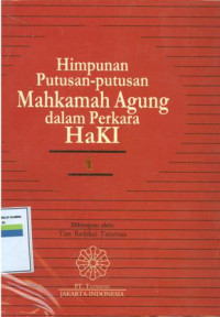 Image of Himpunan putusan-putusan Mahkamah Agung dalam perkara haki:4