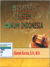 Image of Pengantar sistem hukum indonesia