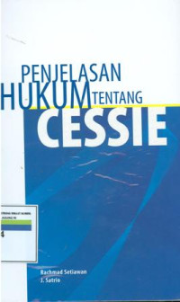 Penjelasan Hukum Tentang Cessie