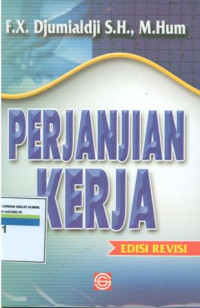 Image of Perjanjian Kerja: Edisi Revisi