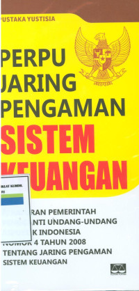 Image of Perpu jaring pengaman sistem keuangan