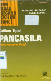 Latihan Ujian Negara: MKDU Pancasila