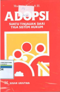 Image of Adopsi:suatu tinjauan dari tiga sistem hukum