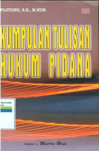 Kumpulan tulisan hukum pidana