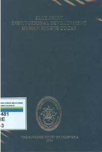 Image of Blue print institutional development human rights court