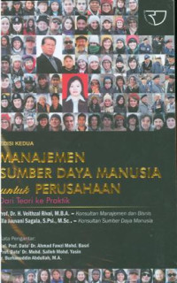 Image of Manajemen sumber daya manusia untuk perusahaan:dari teori ke praktik.edisi kedua