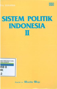 Image of Sistem Politik Indonesia II