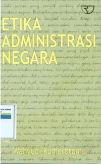 Image of Etika administrasi negara