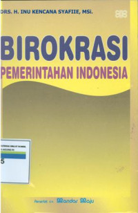 Birokrasi Pemerintahan Indonesia