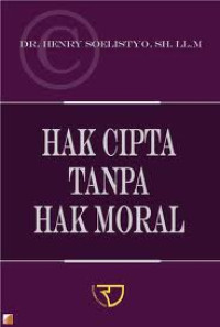 Hak Cipta Tanpa Hak Moral