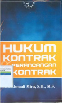 Hukum Kontrak Perancangan Kontrak