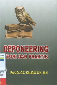 Image of Deponeering teori dan praktik