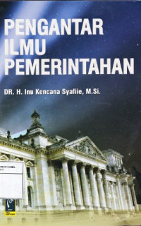 Image of Pengantar ilmu pemerintahan