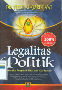 Image of Legalitas politik dalam perspektif nash dan maqashid asy-syariah