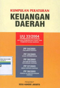 Kumpulan Peraturan Keuangan Daerah