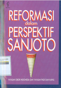 Reformasi Dalam Perspektif Sanjoto