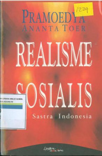 Image of Realisme Sosialisme Sastra Indonesia