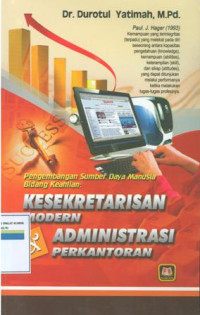 Image of Pengembangan Sumber Daya Manusia Bidang Keahlian : Kesekretarisan Modern Dan Administrasi Perkantoran