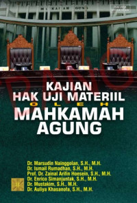 Kajian Hak Uji Materil Oleh Mahkamah Agung
