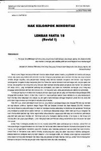 Image of Hak Kelompok Minoritas : lembar kerja 18