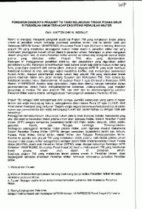 Pengaruh diadilinya prajurit TNI yang melakukan tindak pidana umum di pengadilan umum terhadap eksistensi peradilan militer