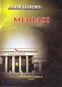 Image of Naskah Akademis : Mediasi
