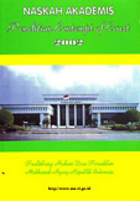 Image of Naskah Akademis : Penelitian Contempt Of Court 2002