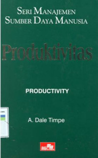 Image of Seri manajemen sumber daya manusia : produktivitas ( productivity )